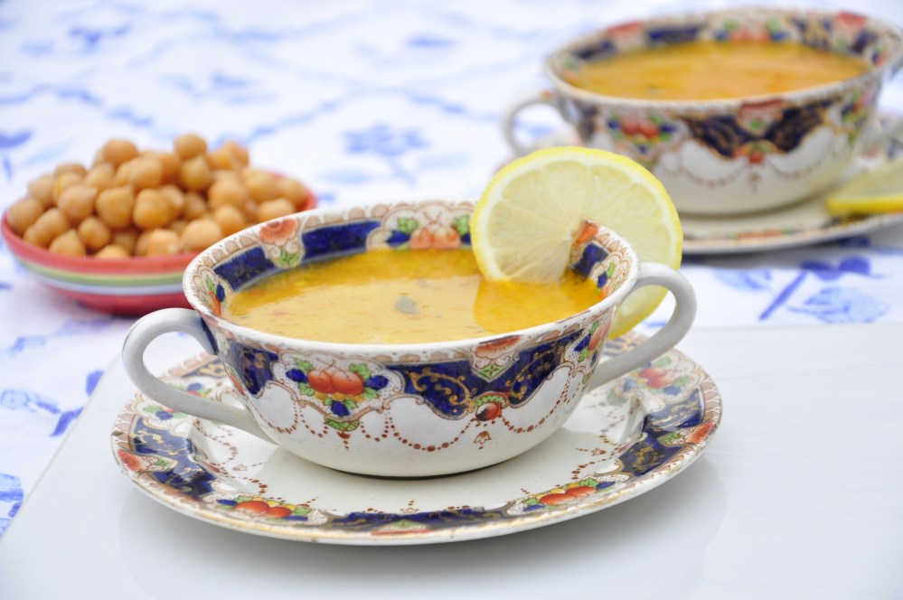 Cumin and sesame soup