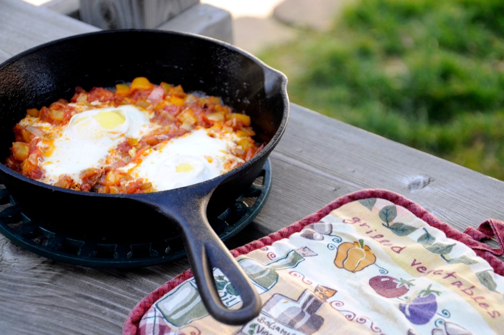 Angled Shakshuka