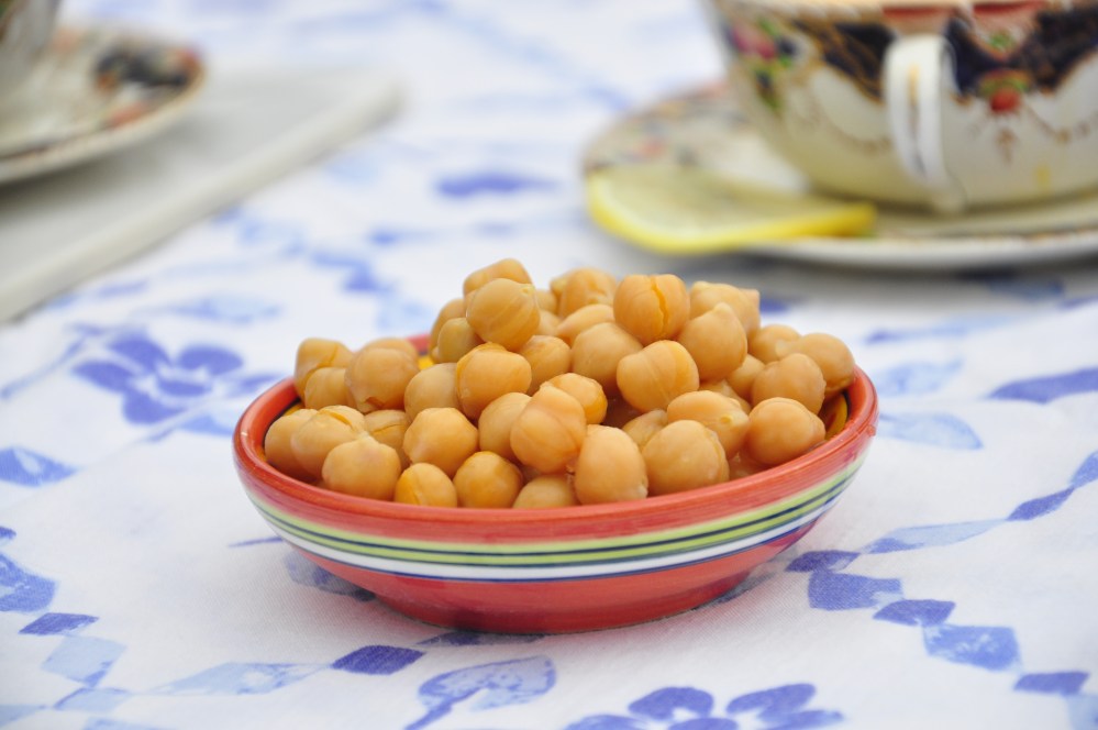 Bowl of chickpeas