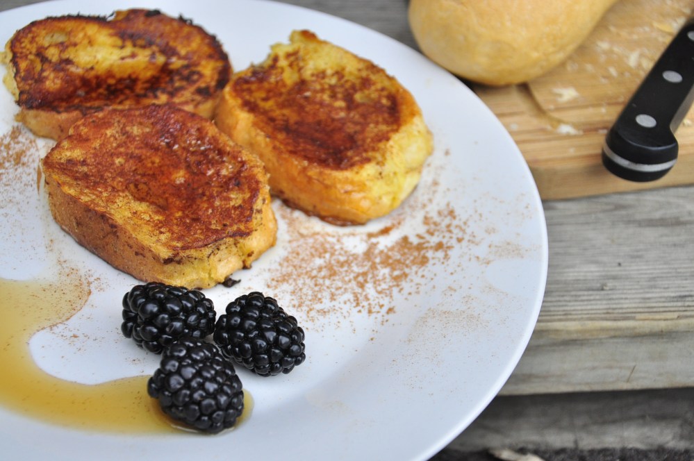 Eggnog french toast