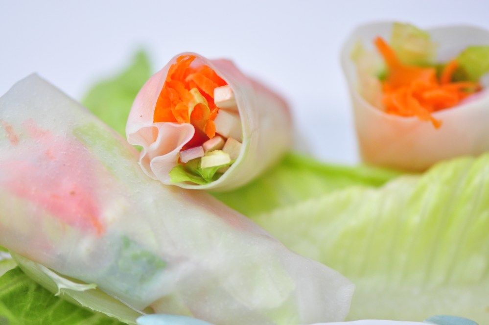 Rice paper wraps