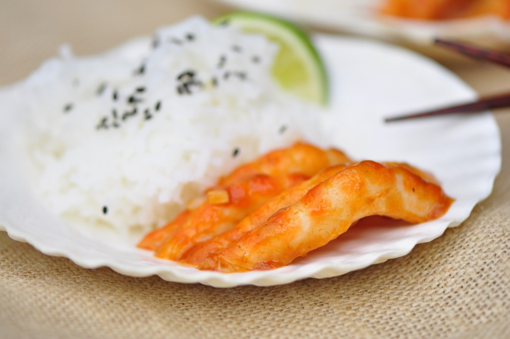 Vegan Szechuan Shrimp