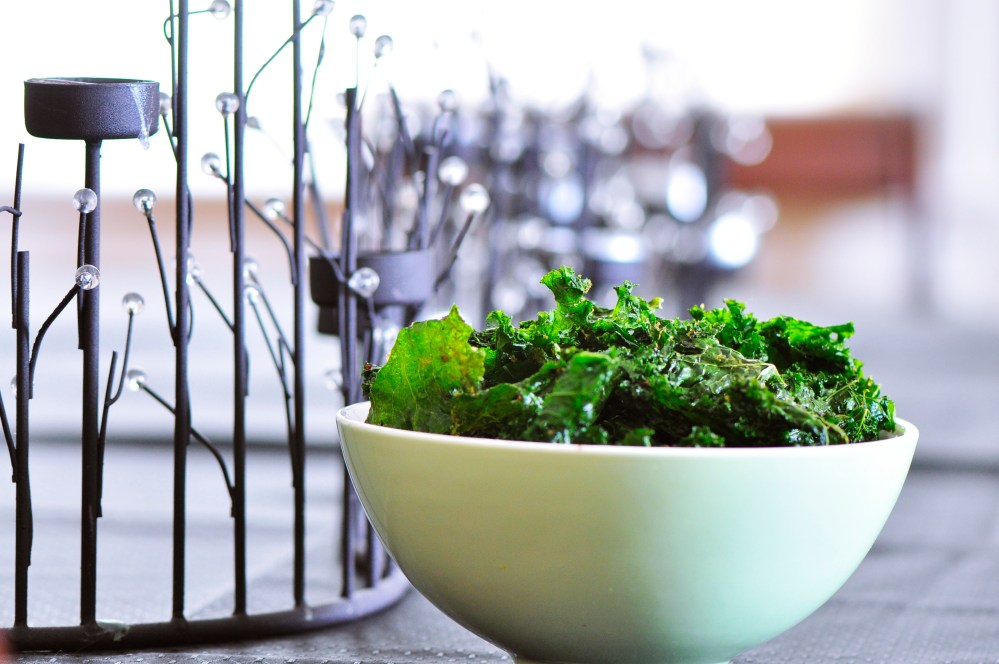 Bowl of Kale Chips