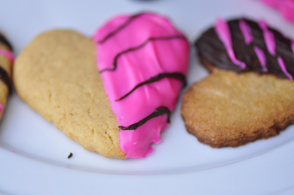 Chocolate Dipped Peanut Butter Cookie