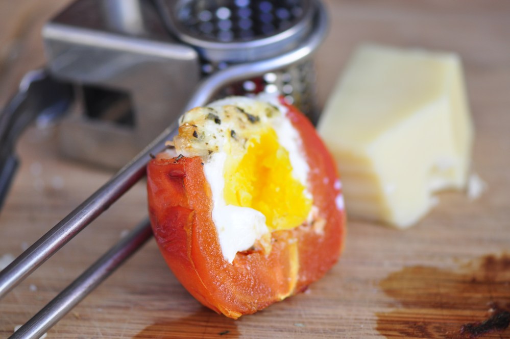 Halved Tomato Egg Cup