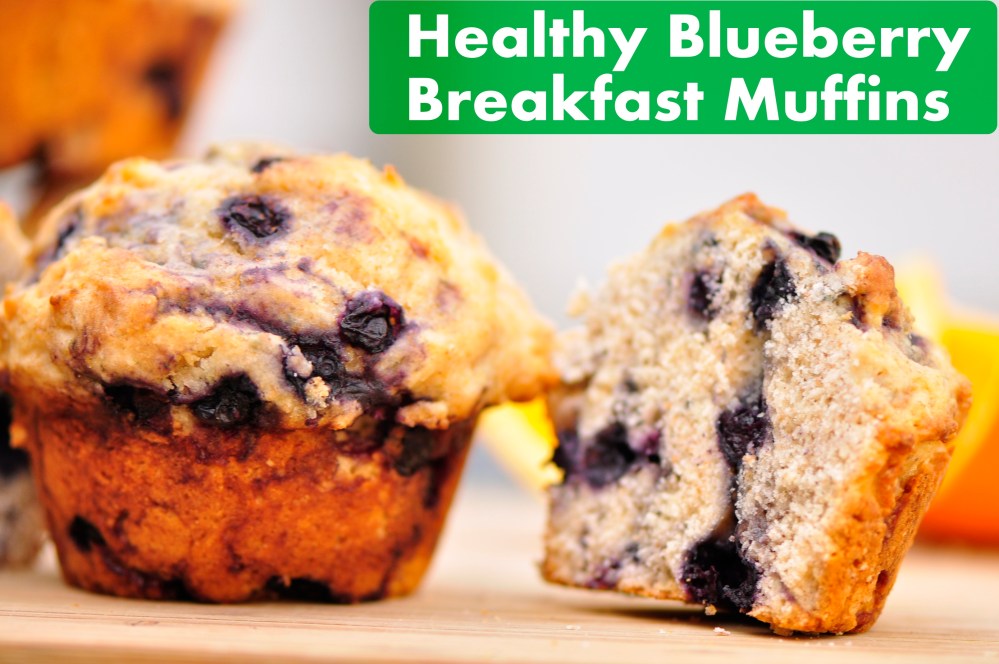 Blueberry Muffin with text