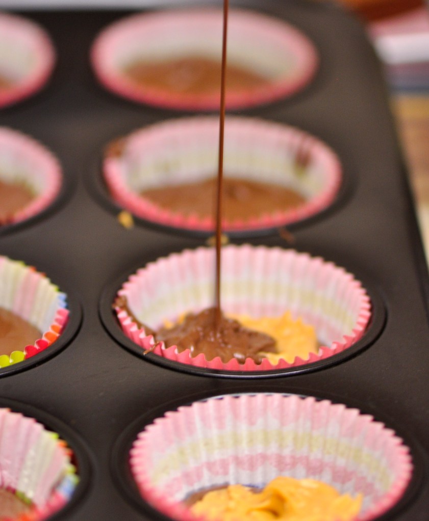 Chocolate Pouring Peanut Butter Cups
