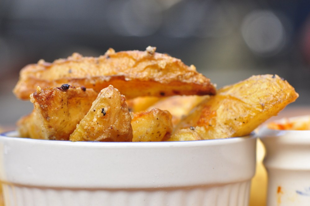 Garlic Potato Wedges