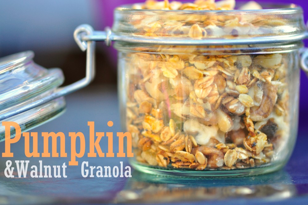 Pumpkin-Walnut Granola