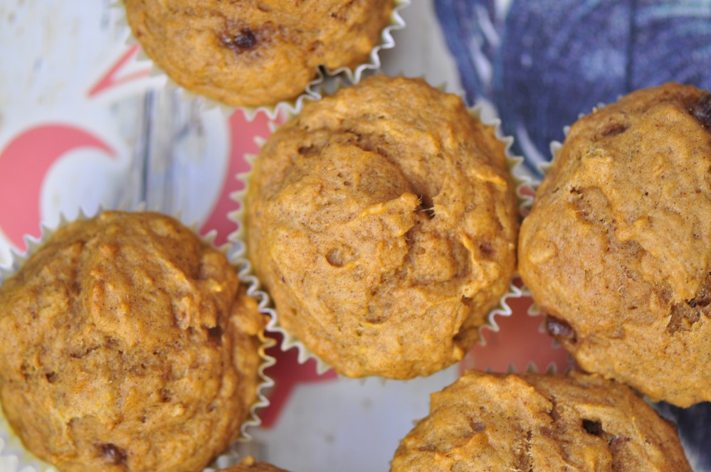 Vegan Almond Tofu and Pumpkin Spice Muffins