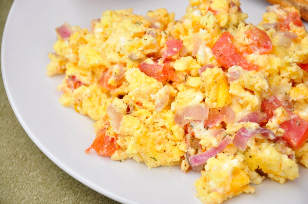 Greek Scrambled Eggs