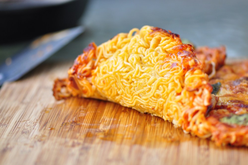 Ramen Pizza Crust