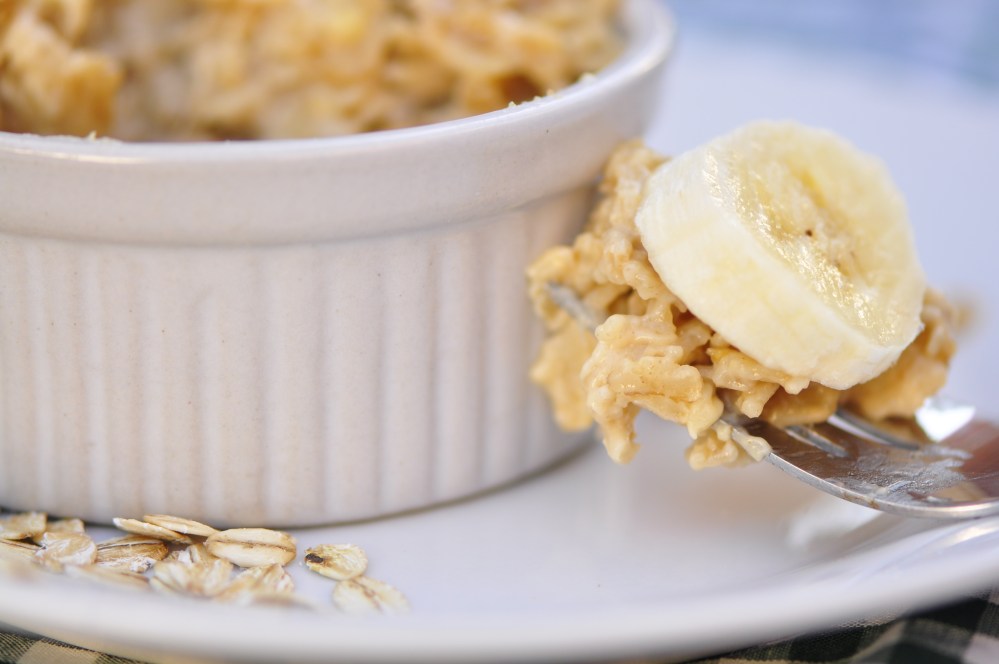 Peanut Butter and Banana Oatmeal