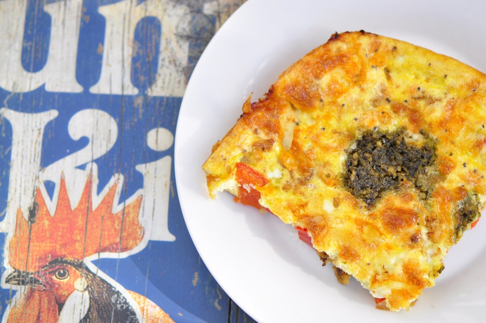 Vegetable Frittata with Tofu