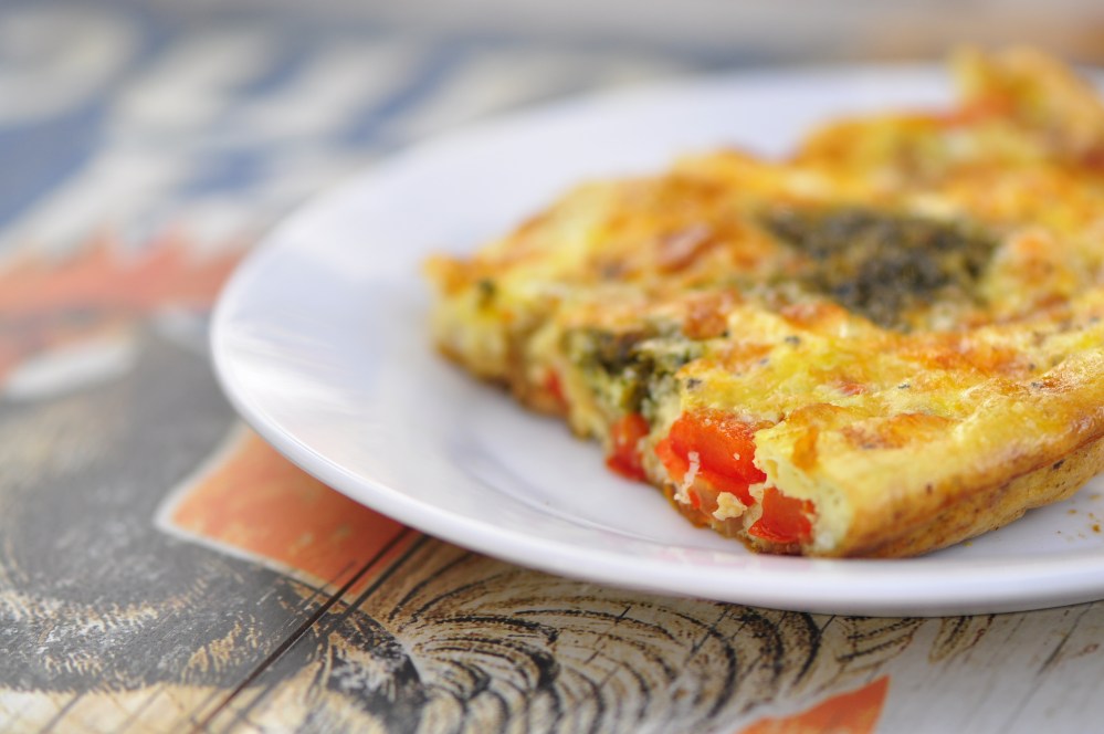 Vegetable Frittata with Tofu