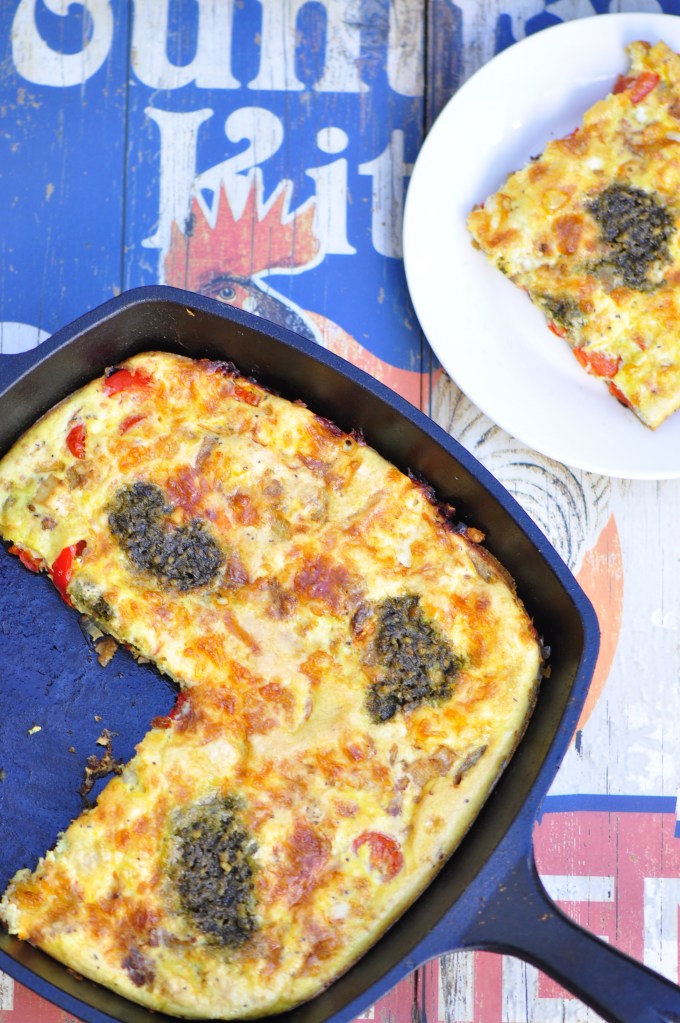 Vegetable Frittata with Tofu