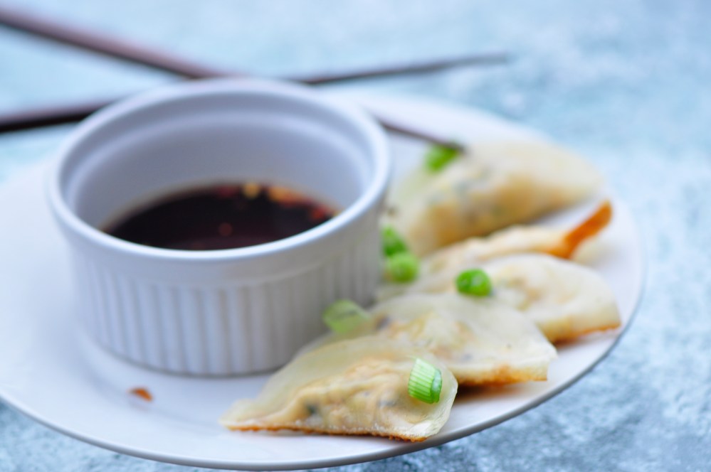 Shiitake and Tofu Dumplings