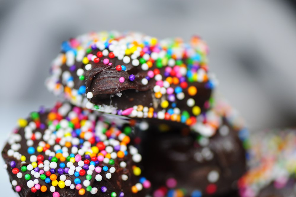 Frozen Chocolate Banana Bites