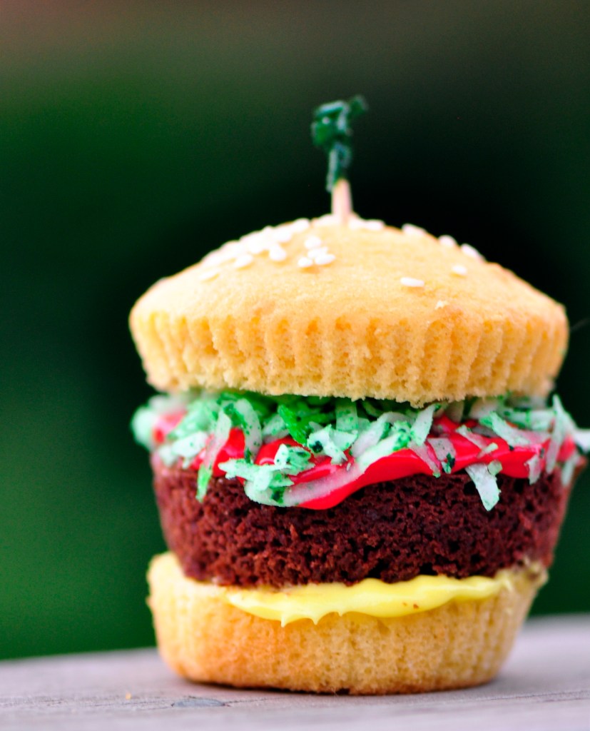 Hamburger Cupcakes