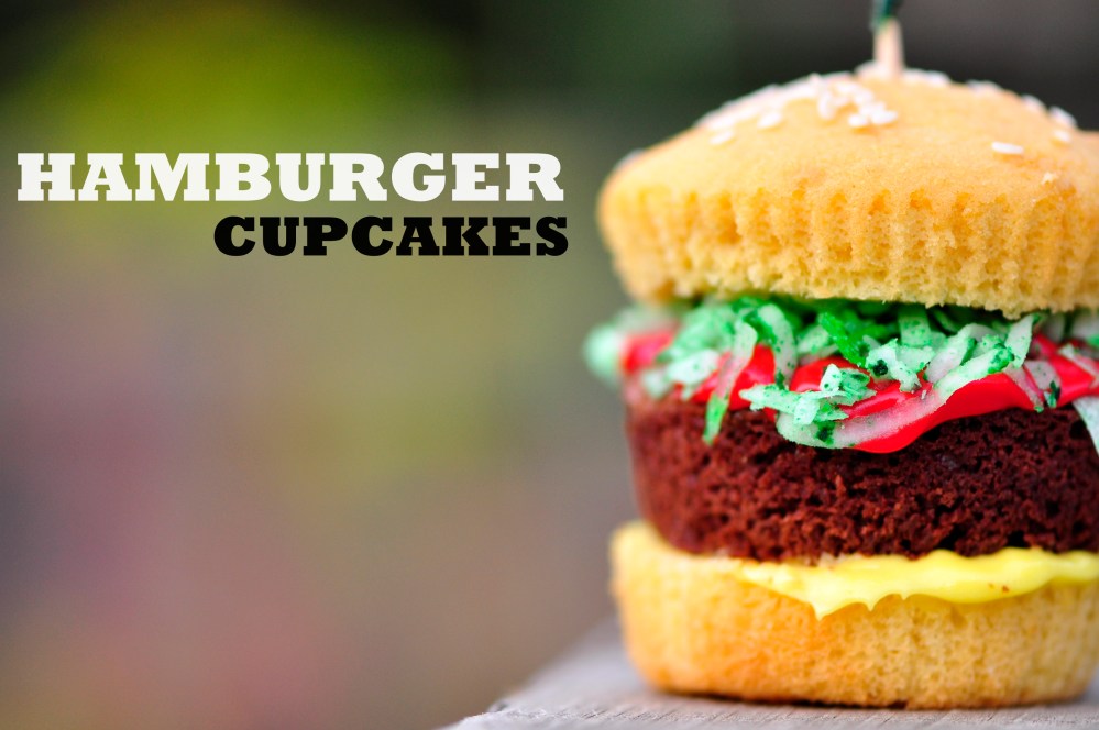 Hamburger Cupcakes