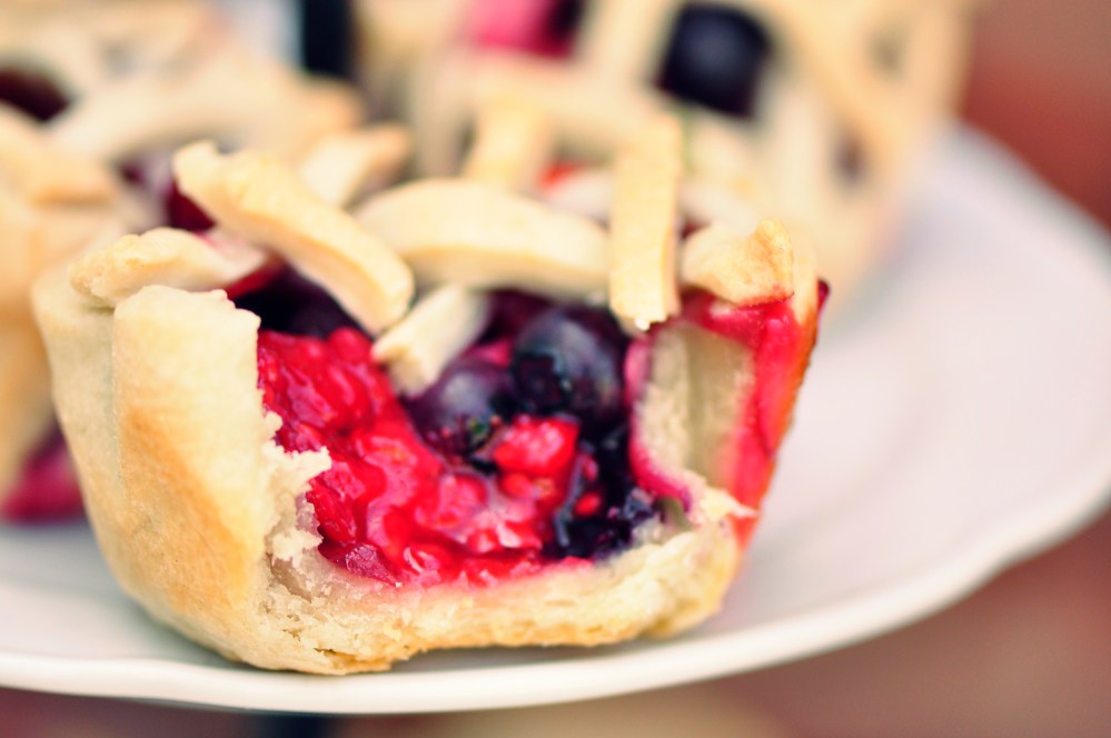 Mini Mixed Berry Pies