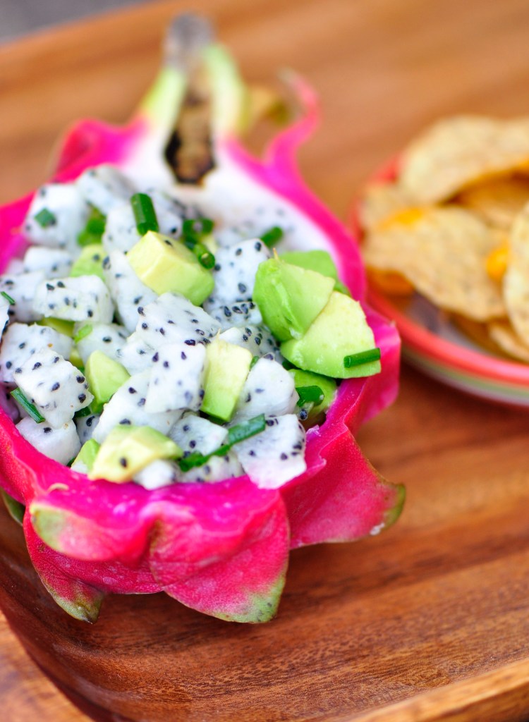 Dragon Fruit and Avocado Salsa