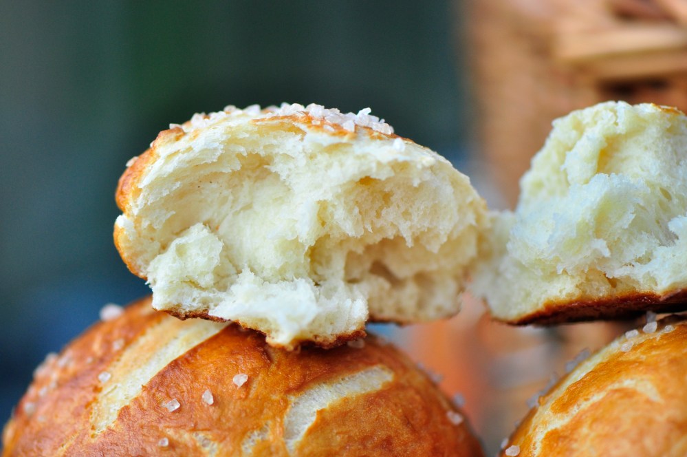 Soft Pretzel Rolls