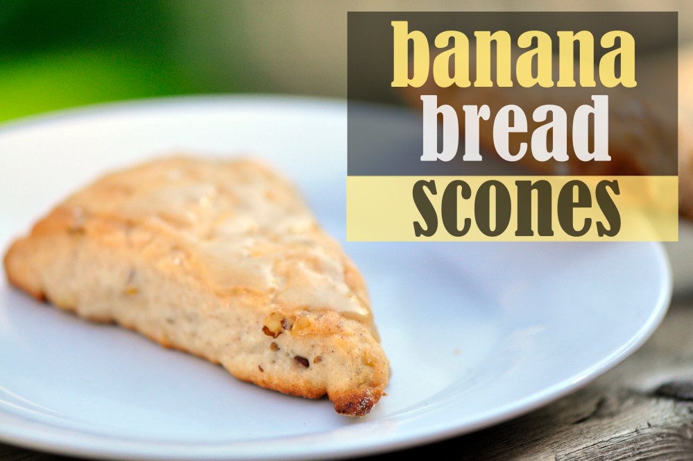 Banana Bread Scones