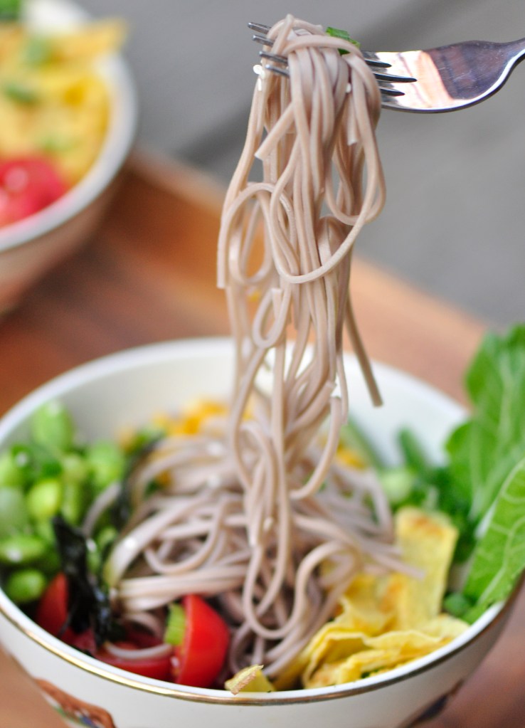 Japanese Cold Noodle Salad