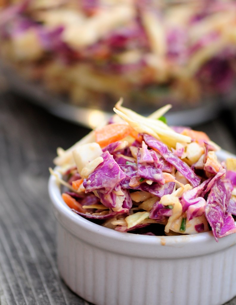 Creamy Peanut Slaw