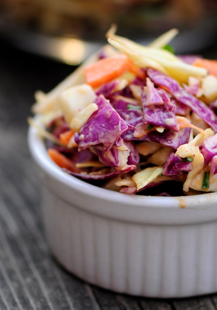 Creamy Peanut Slaw