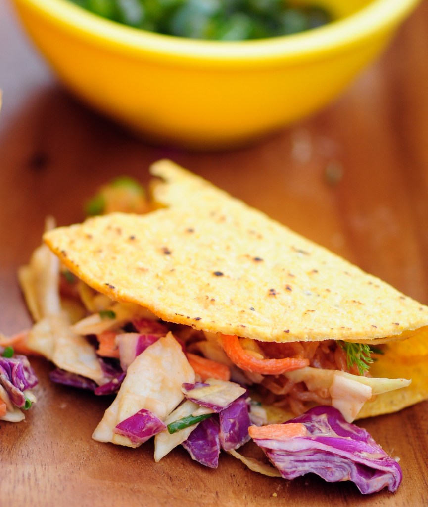 Pulled Spaghtti Squash Tacos