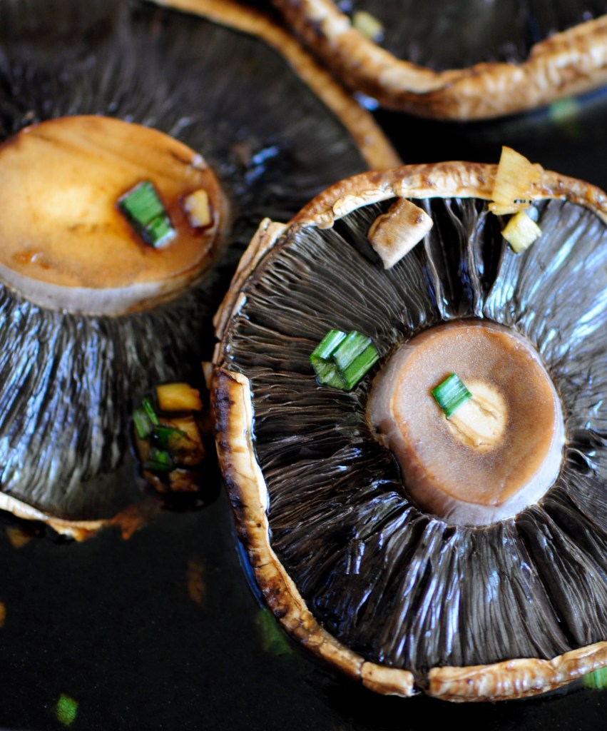 Asian Marinated Portobello Mushrooms