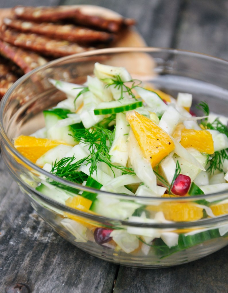 Fennel, Orange and Dill Salad